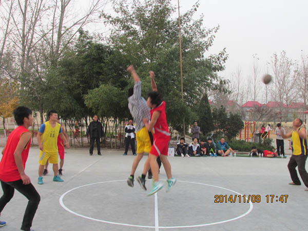秋季师生篮球赛